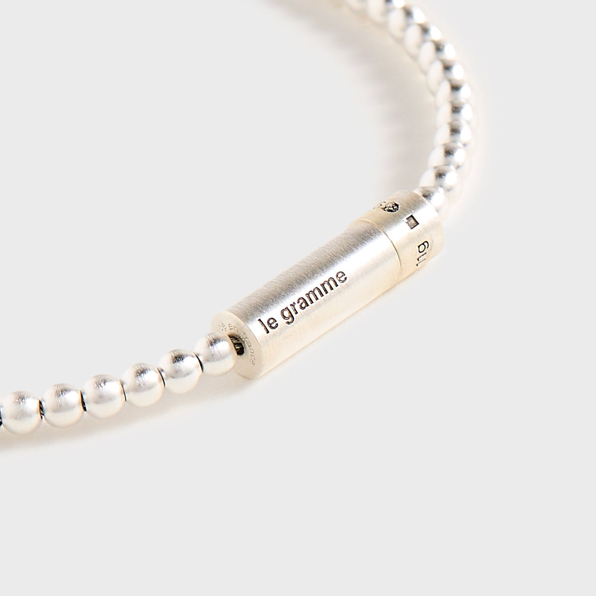 Le Gramme 11g Bead Bracelet - Silver | Kith