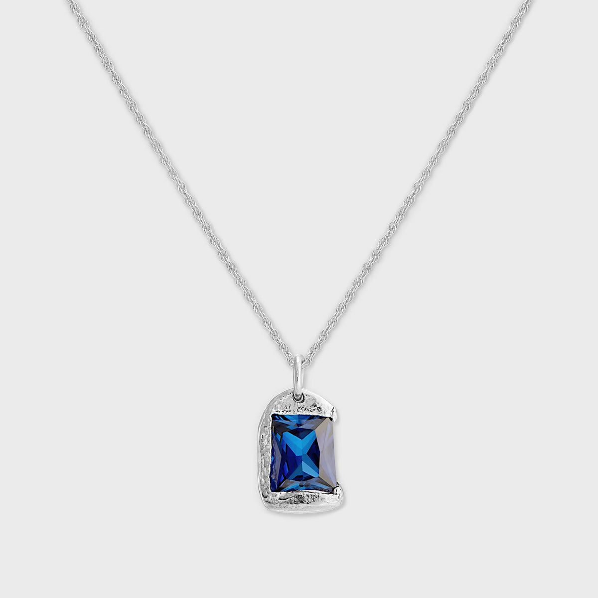 Bleue Burnham Rose Pendant - Blue | Kith