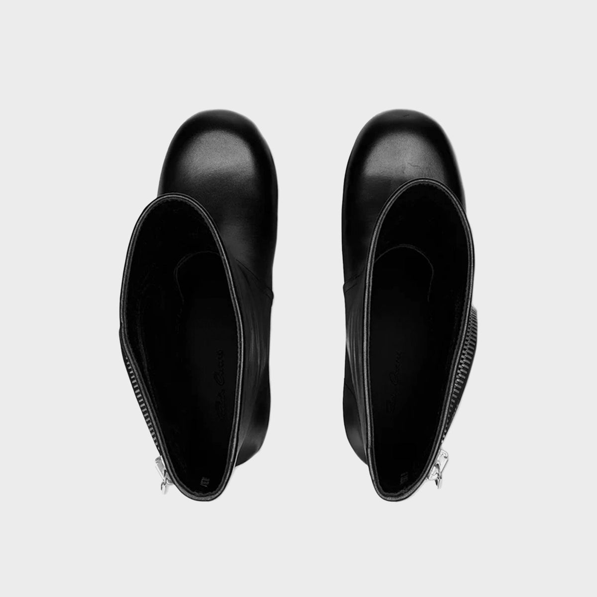 Rick Owens Bauhaus Ballast Pull on Stivali - Pelle Black | Kith
