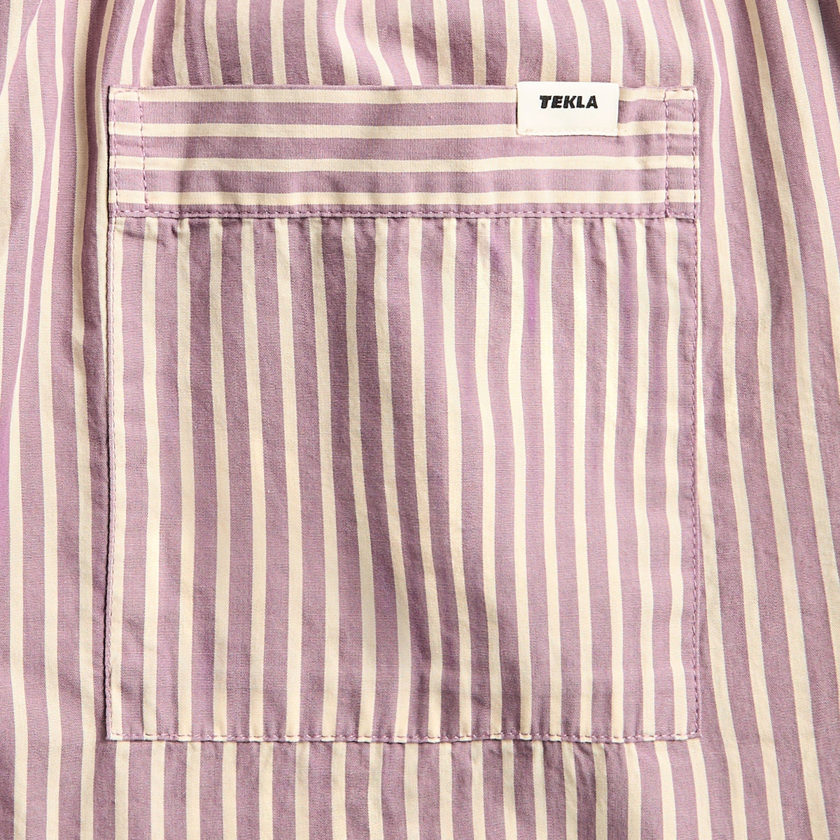 Tekla Poplin Pyjamas Pants - Skipper Stripes | Kith