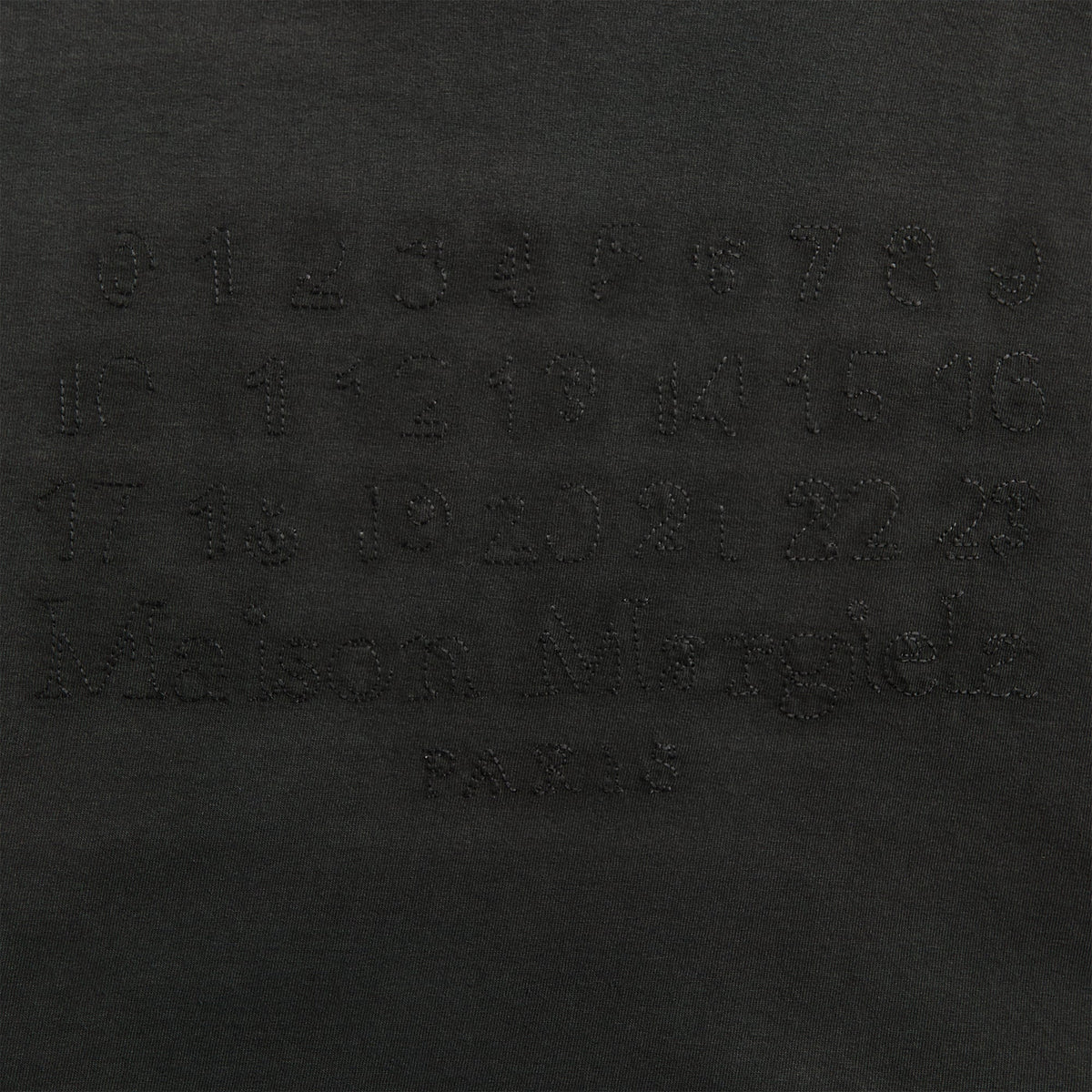 Maison Margiela Tee - Washed Black | Kith