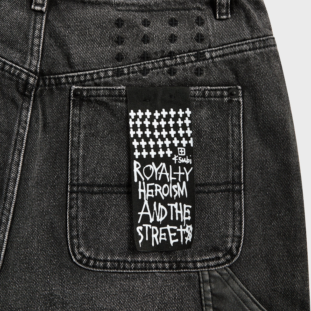 Ksubi Maxx Operator Short Torqued - Black | Kith