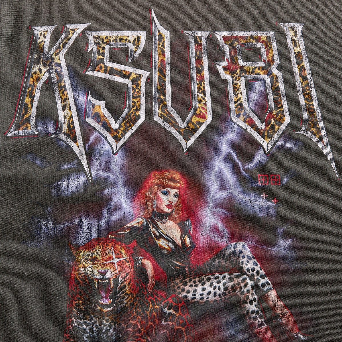 Ksubi Kingdom Ekcess Short Sleeve Tee - Faded Black | Kith