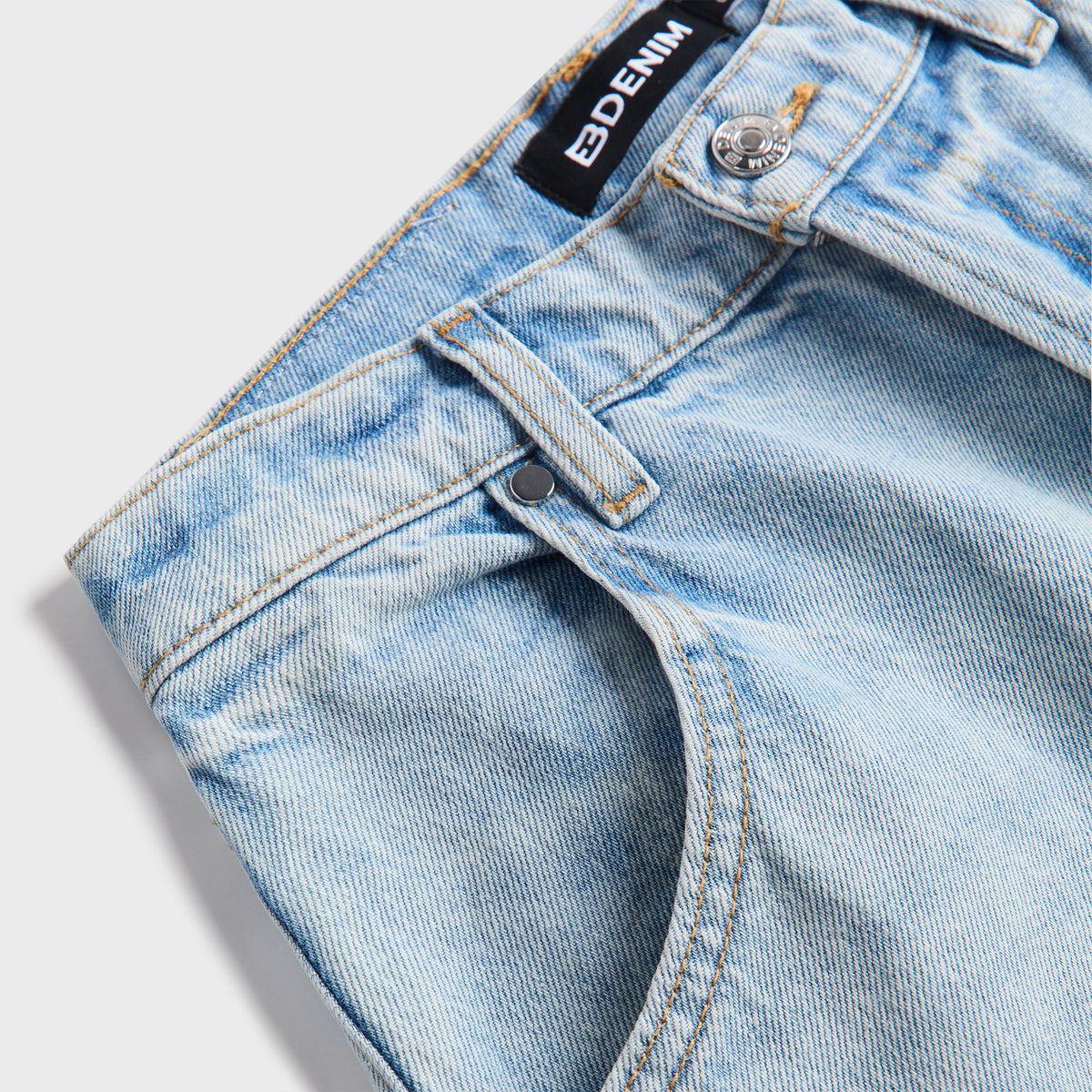 EB Denim Freddy Cropped Barrel - Daphne | Kith