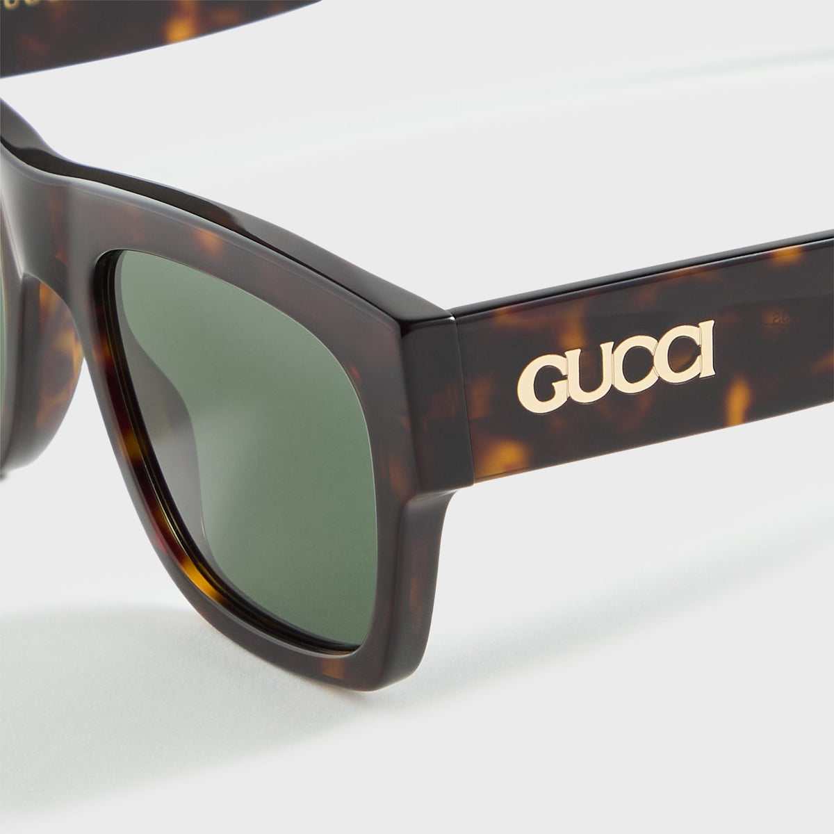 Gucci Rectangle Frames - Tortoise | Kith