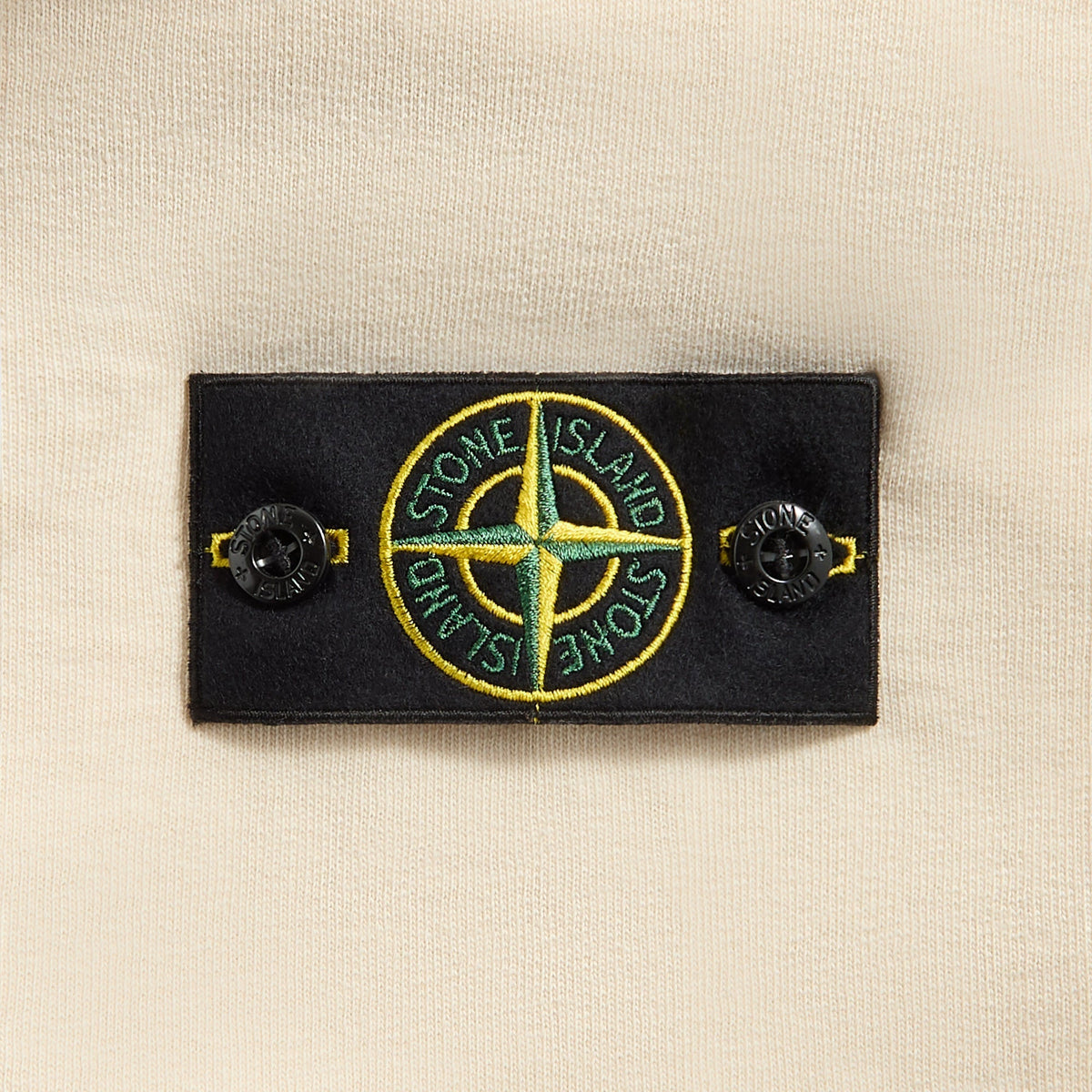 Stone Island Malfile Fleece Garment Dyed Old Effect Zip Hoodie - Biege | Kith