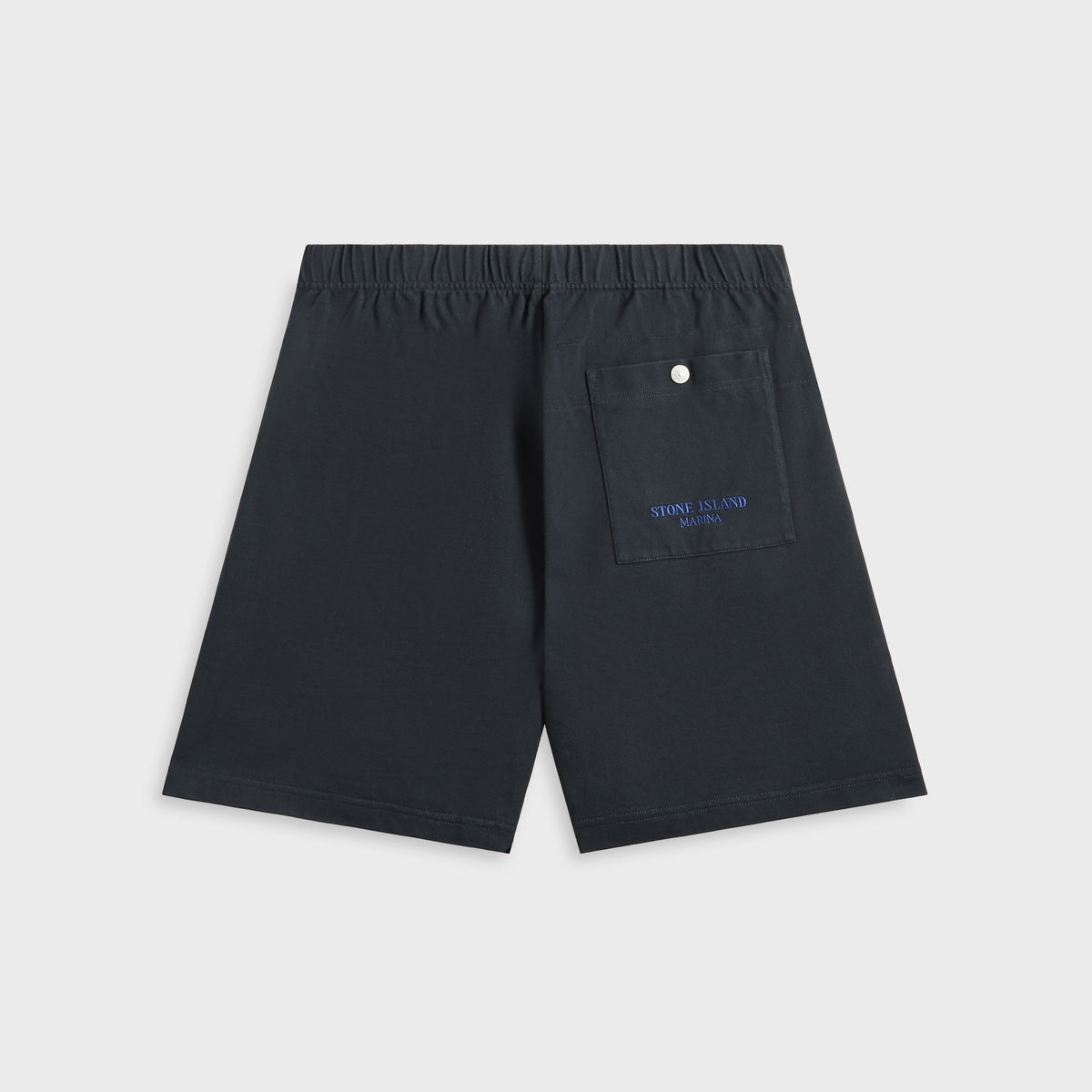 Stone Island Combed Organic Cotton Short - Navy | Kith