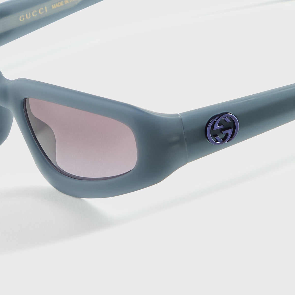 Gucci Rectangle Frames - Grey | Kith