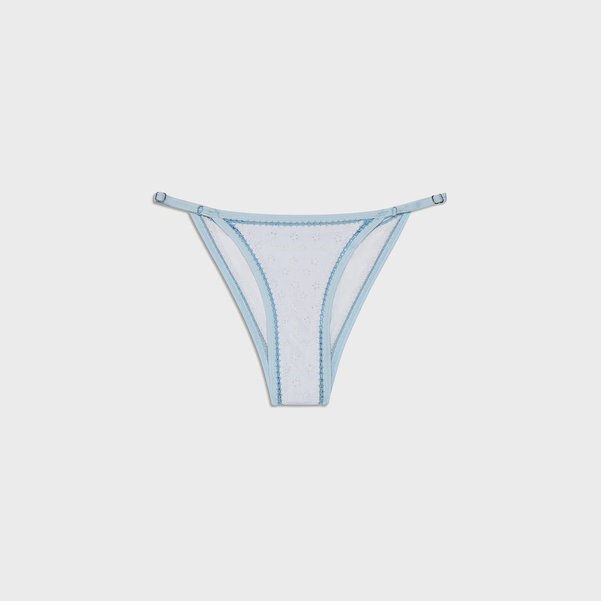 Frankies Bikinis Luna Eyelet Bottom - Spring Cloud | Kith