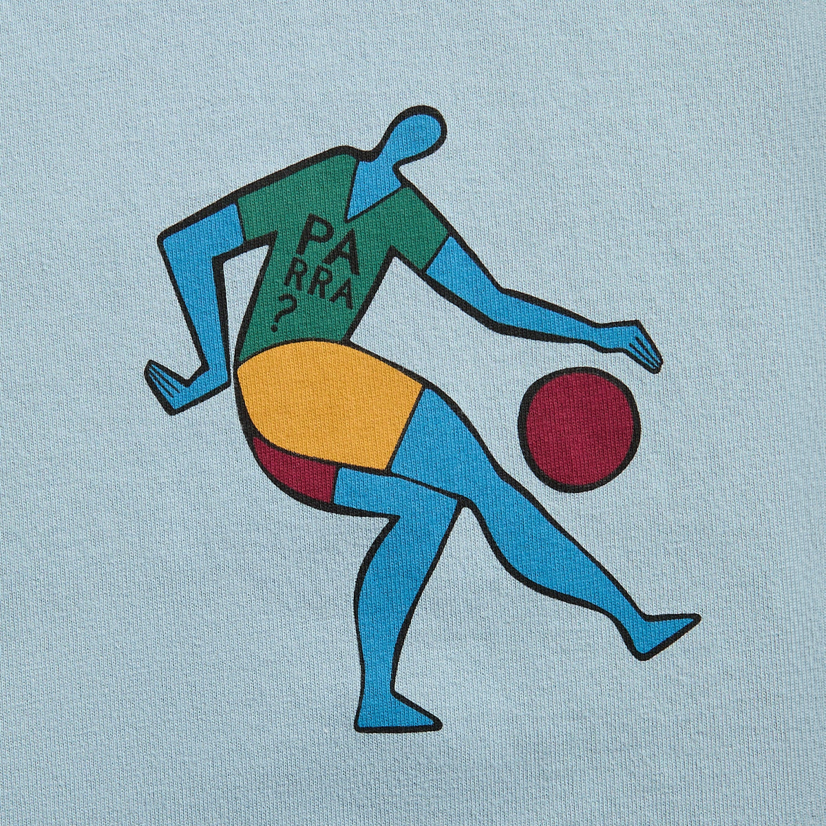 by Parra Vase Delivery Tee - Light Blue | Kith