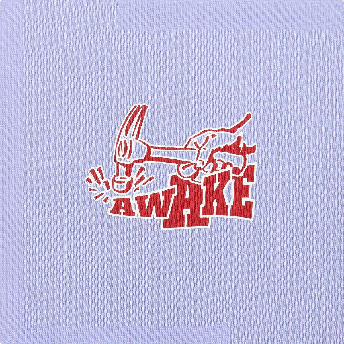 Awake NY Hammer Tee - Periwinkle | Kith