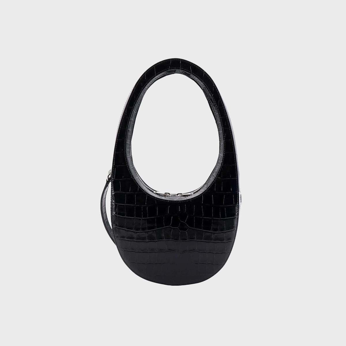Coperni Python Embossed Swipe Bag - Black | Kith