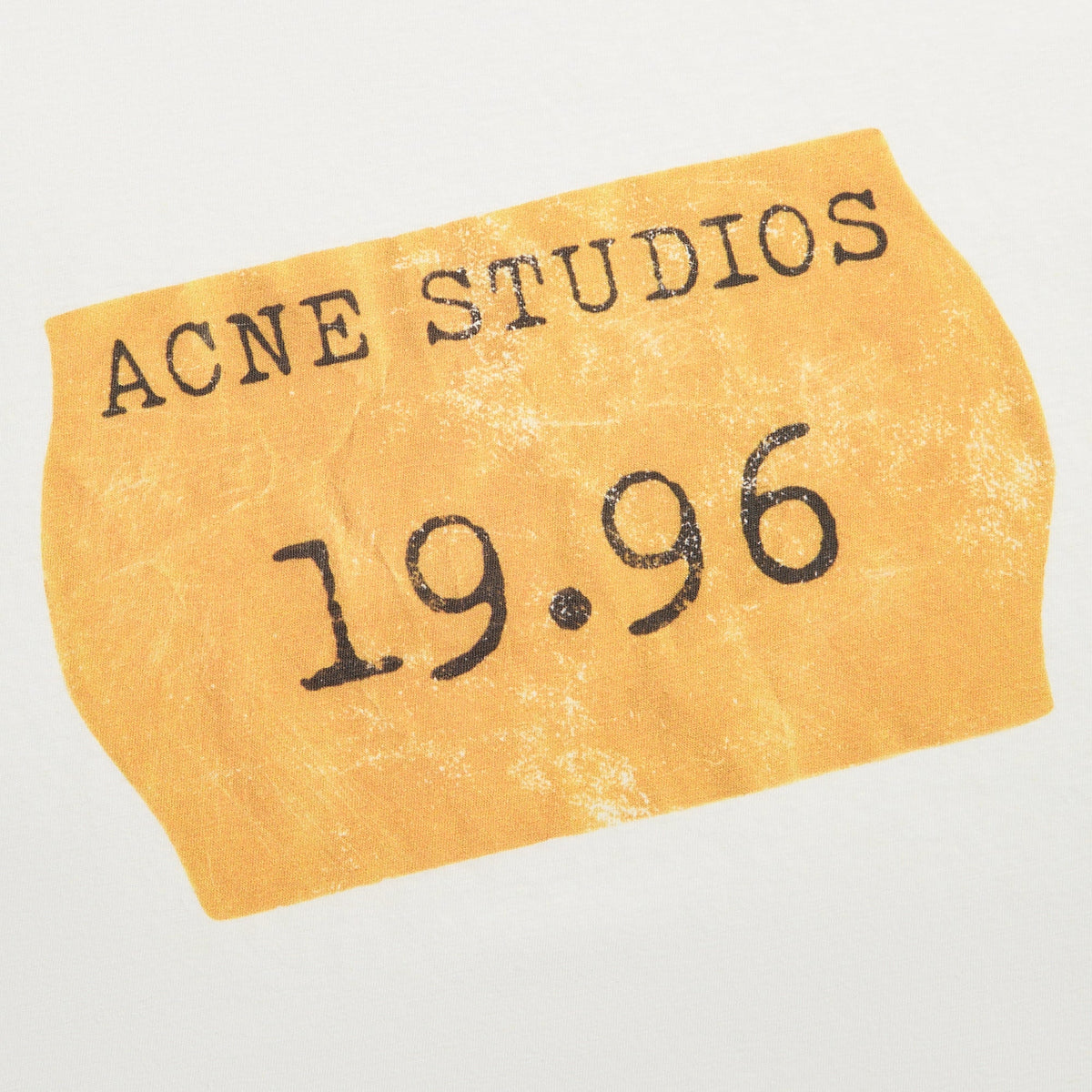 Acne Studios Tee - Optic White | Kith