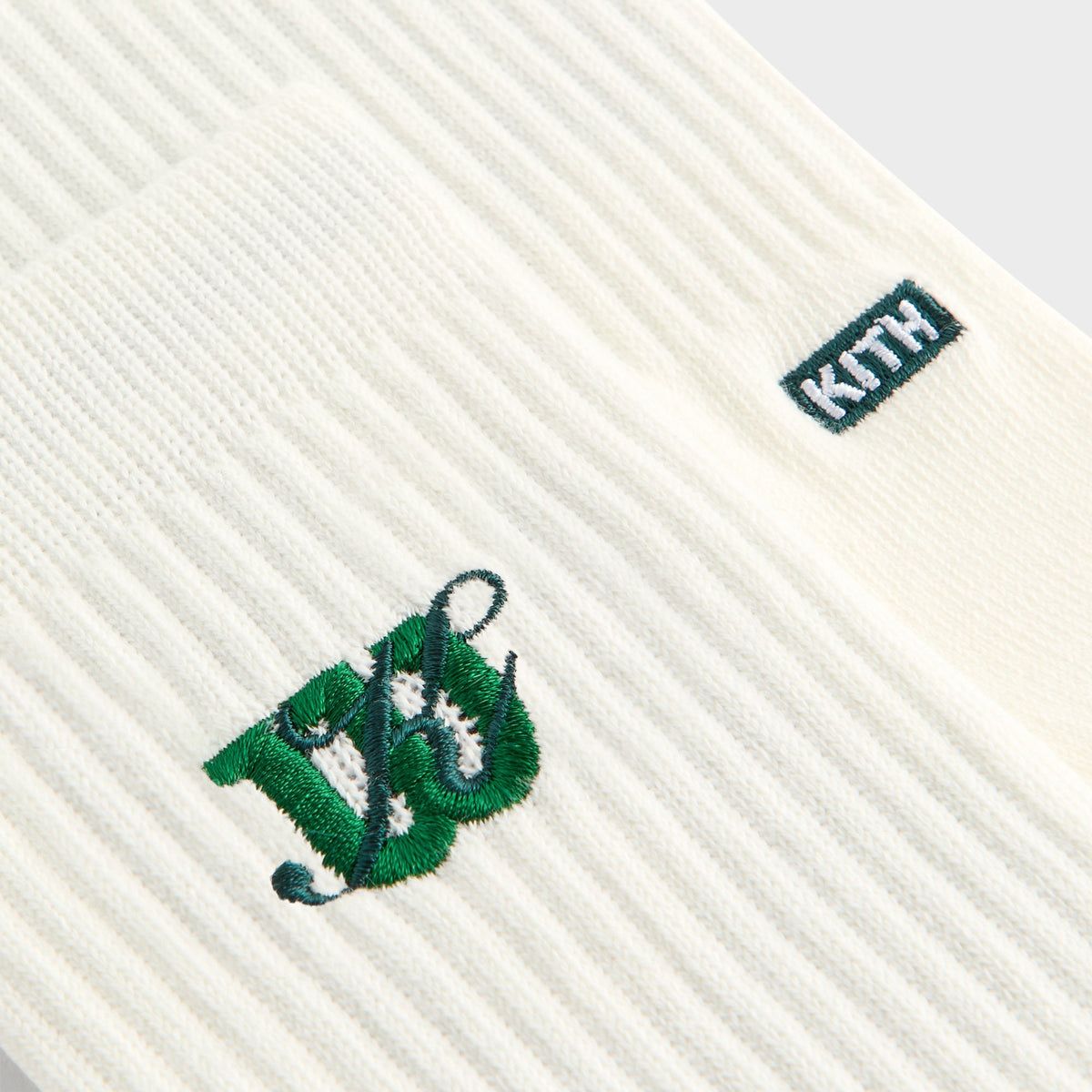 Kith for Wilson Logo Crew Socks - White | Kith