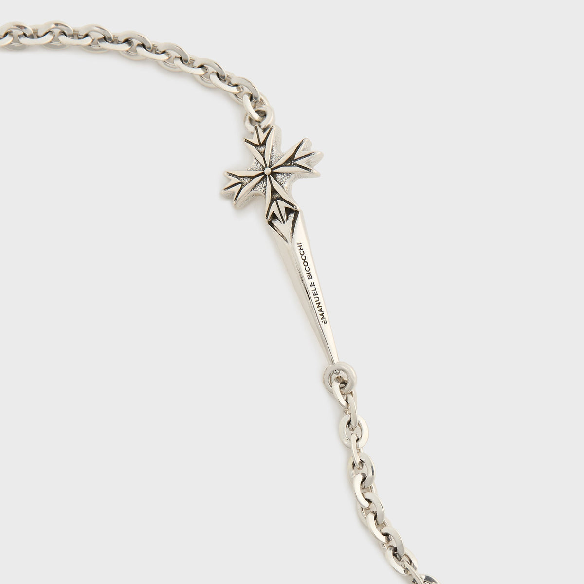 Emanuele Bicocchi Pugnale Bracelet - Silver | Kith