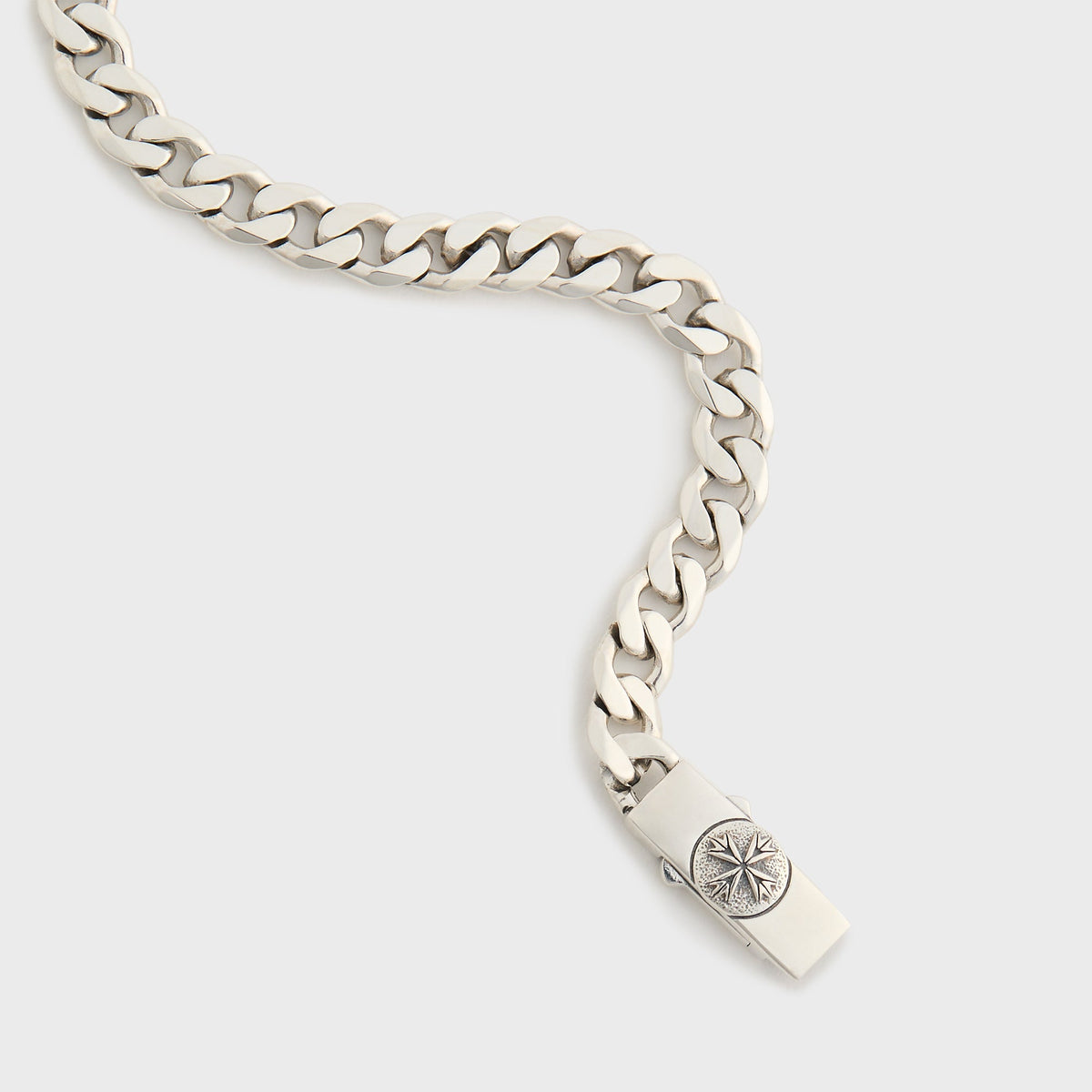 Emanuele Bicocchi Tiny Edge Chain Bracelet - Silver | Kith