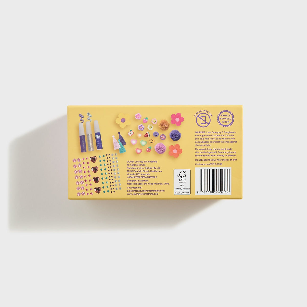 Ingram Decorate Your Own Flower Sunglasses Kit DIY Kids Craft Set | Kith