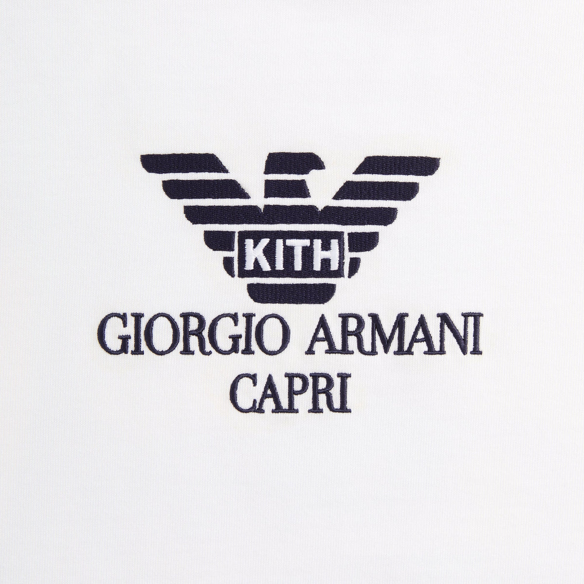 Giorgio Armani & Kith Capri Tee - White | Kith