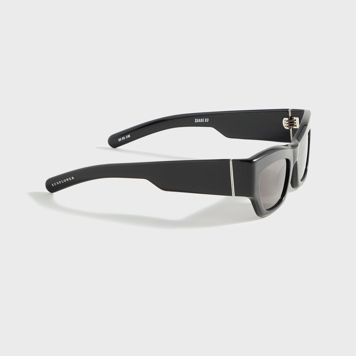 Flatlist Shade 03 - Solid Black / Solid Black Lens | Kith