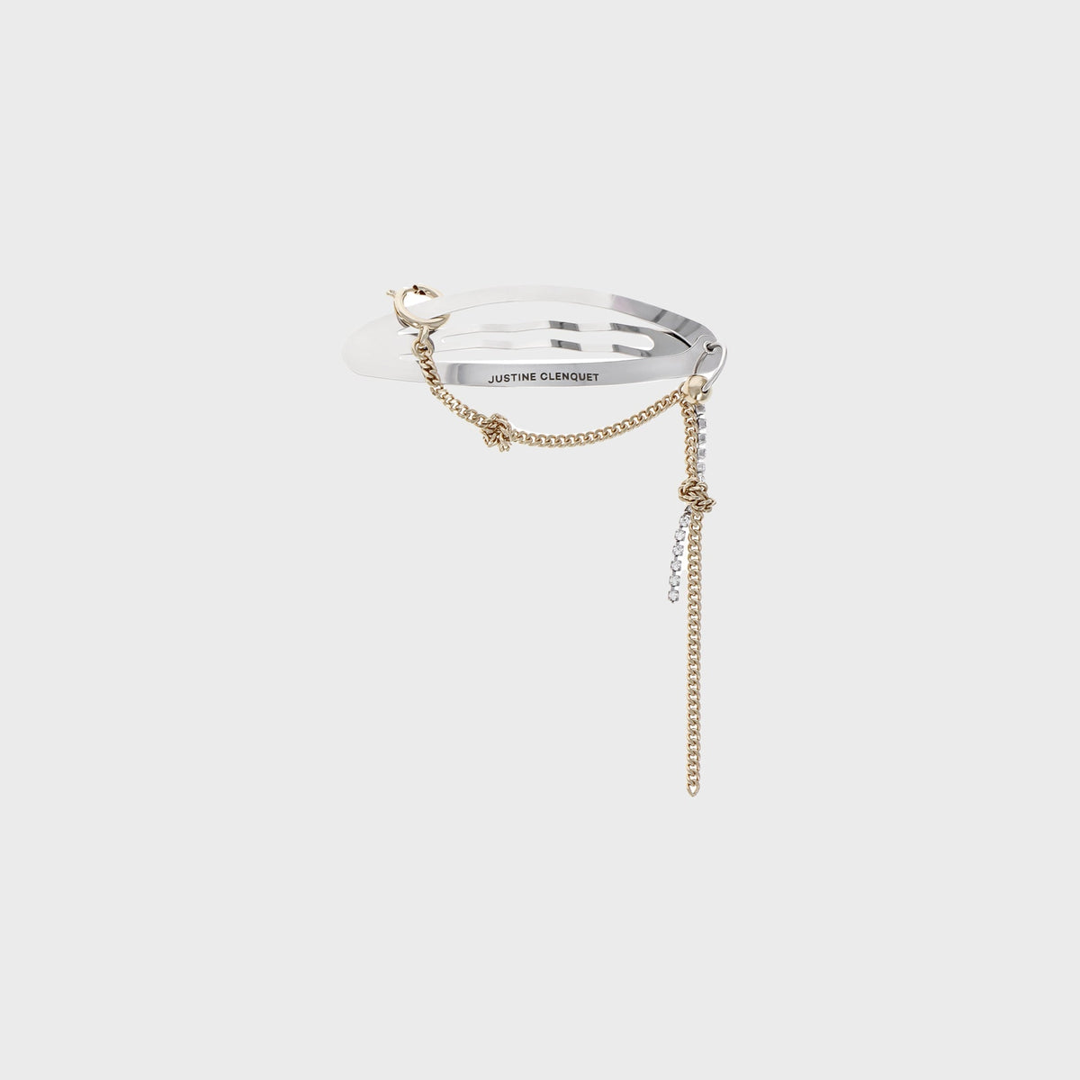 Justine Clenquet Amber Hair Clip - Gold / Palladium | Kith