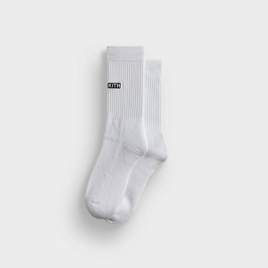 Kith Classics for Stance 2.0 Classic Crew Sock - White | Kith