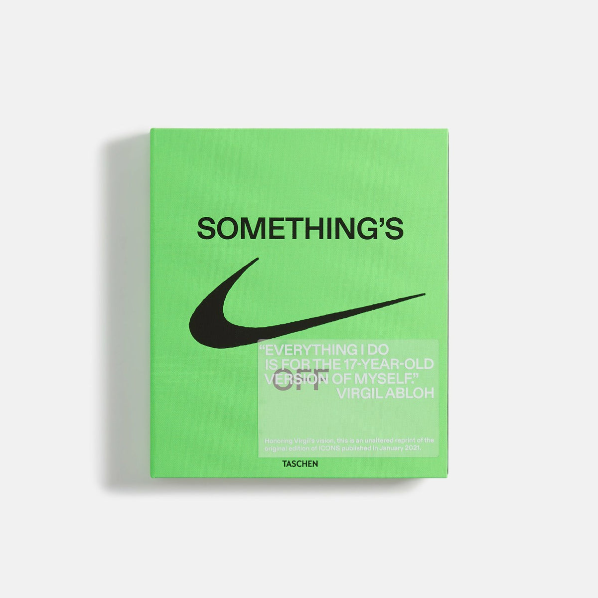 TASCHEN Virgil Abloh Nike Icons Hardcover Book | Kith