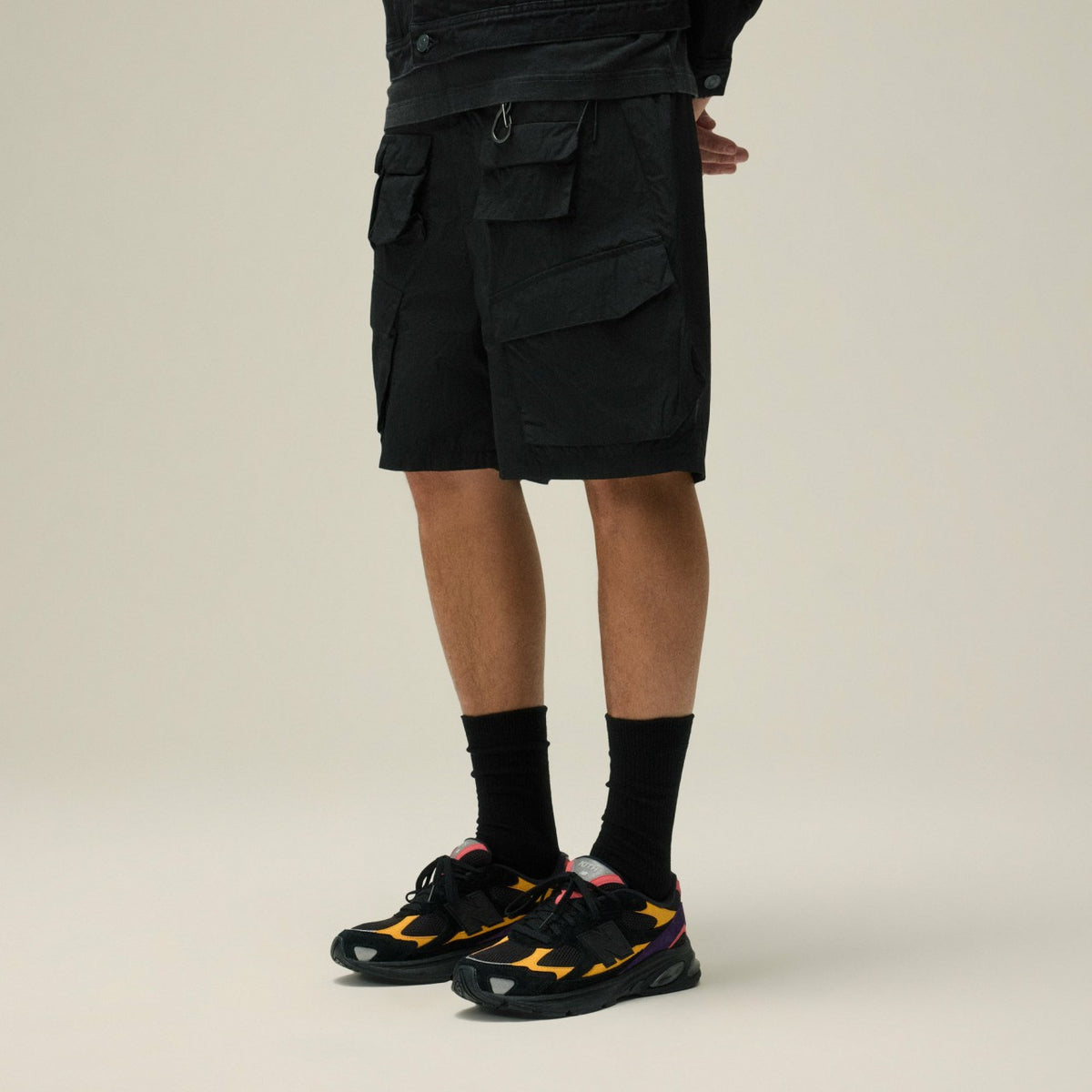 Kith Dupont Cargo Pocket Short - Black | Kith