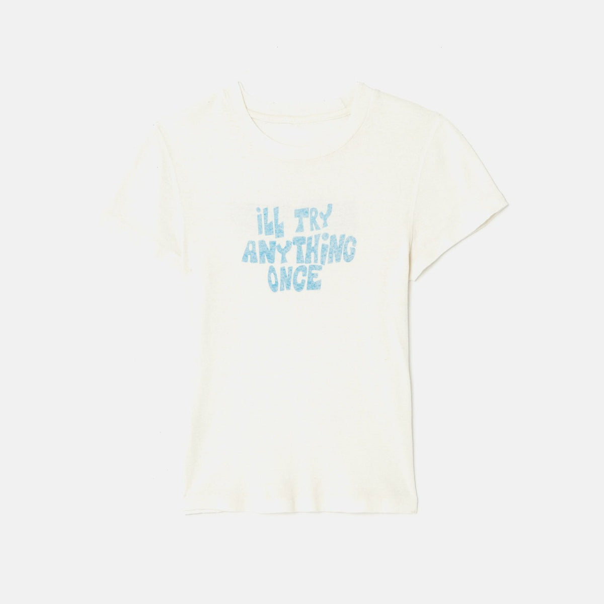 ReDone 90s Baby Tee - Vintage White | Kith