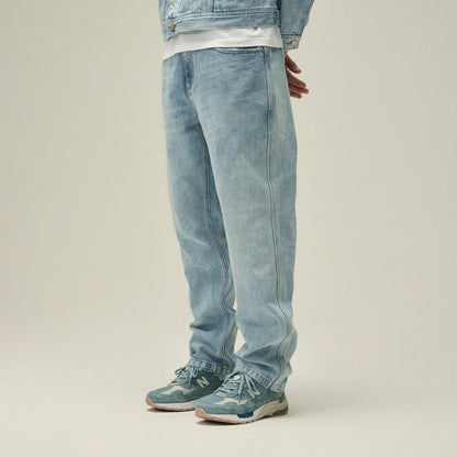 Kith Centre Straight Jean - Light Indigo | Kith