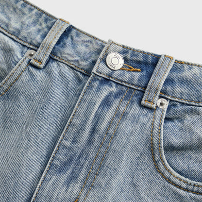 Kith Centre Straight Jean - Light Indigo | Kith