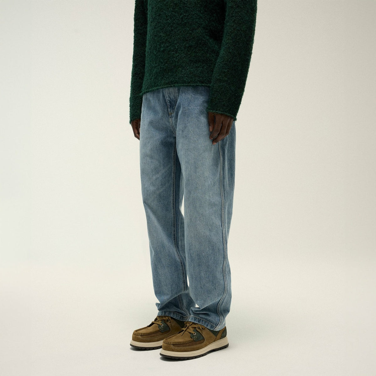 Kith Centre Straight Jean - Dark Indigo | Kith