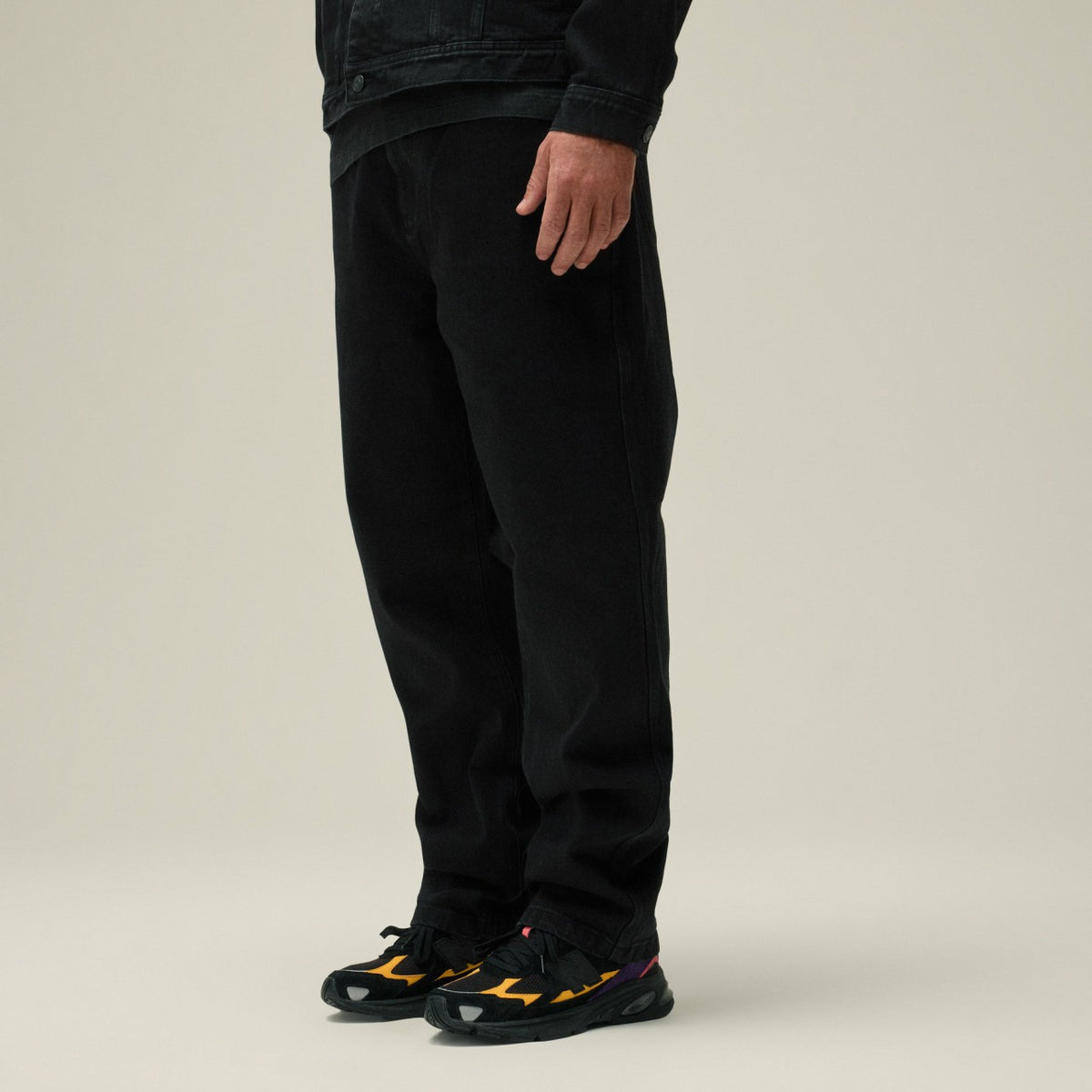 Kith Centre Straight Jean - Black | Kith