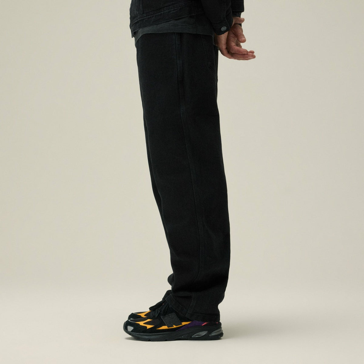 Kith Centre Straight Jean - Black | Kith