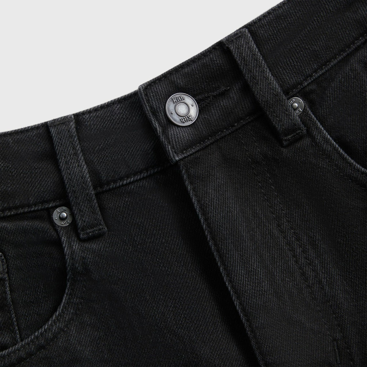 Kith Centre Straight Jean - Black | Kith