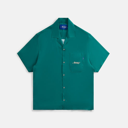 Awake NY Dice Printed Rayon Camp Shirt - Jade | Kith
