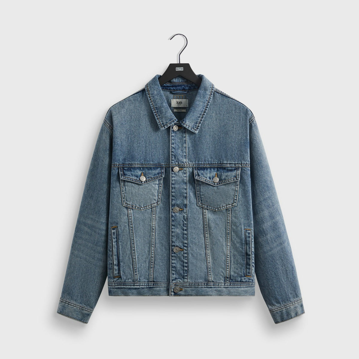 Kith Centre Denim Jacket - Dark Indigo | Kith