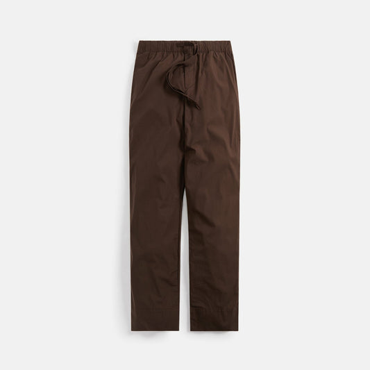 Tekla Poplin Pajama Pants - Coffee | Kith