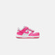 White / Laser Fuchsia