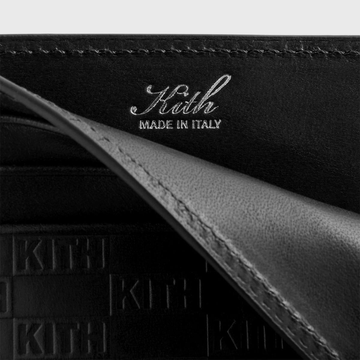 Kith Monogram Card Holder - Black | Kith