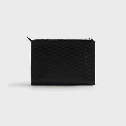 Kith Monogram Zipper Pouch - Black | Kith