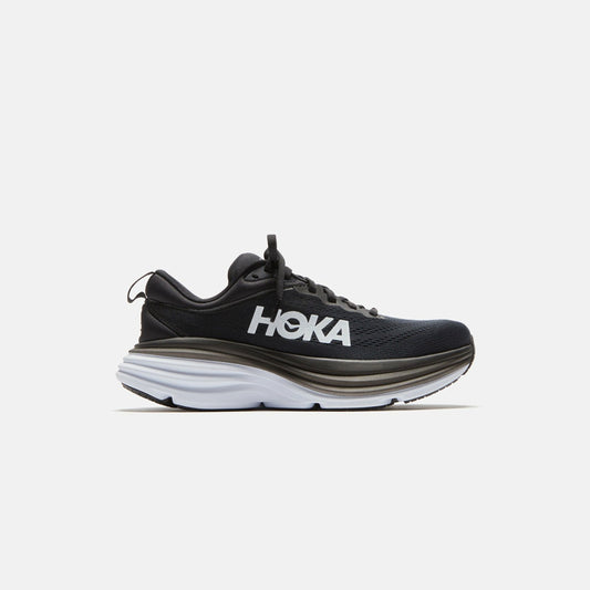 HOKA WMNS Bondi 8 - Black / White | Kith