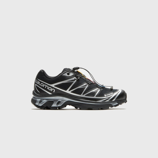 Salomon XT-6 GTX - Black / Black / Silver | Kith