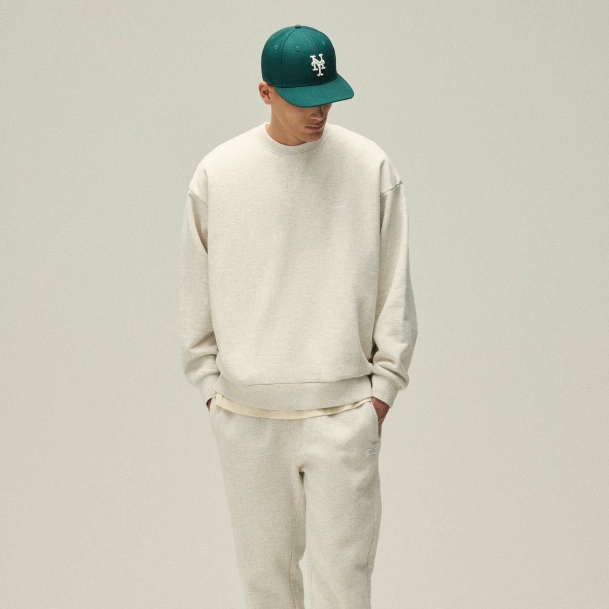 Kith Nelson Crewneck - Sandy Heather | Kith
