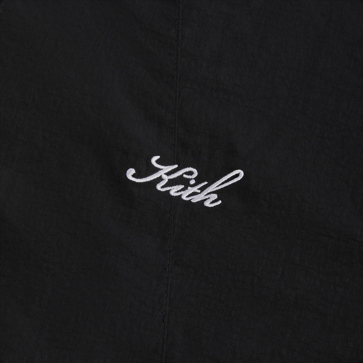 Kith Wrinkle Nylon Windsor Panelled Track Jacket - Black | Kith