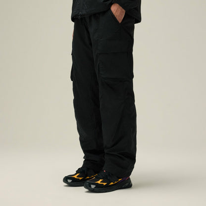 Kith Wrinkle Nylon Bristol Cargo Pant - Black | Kith