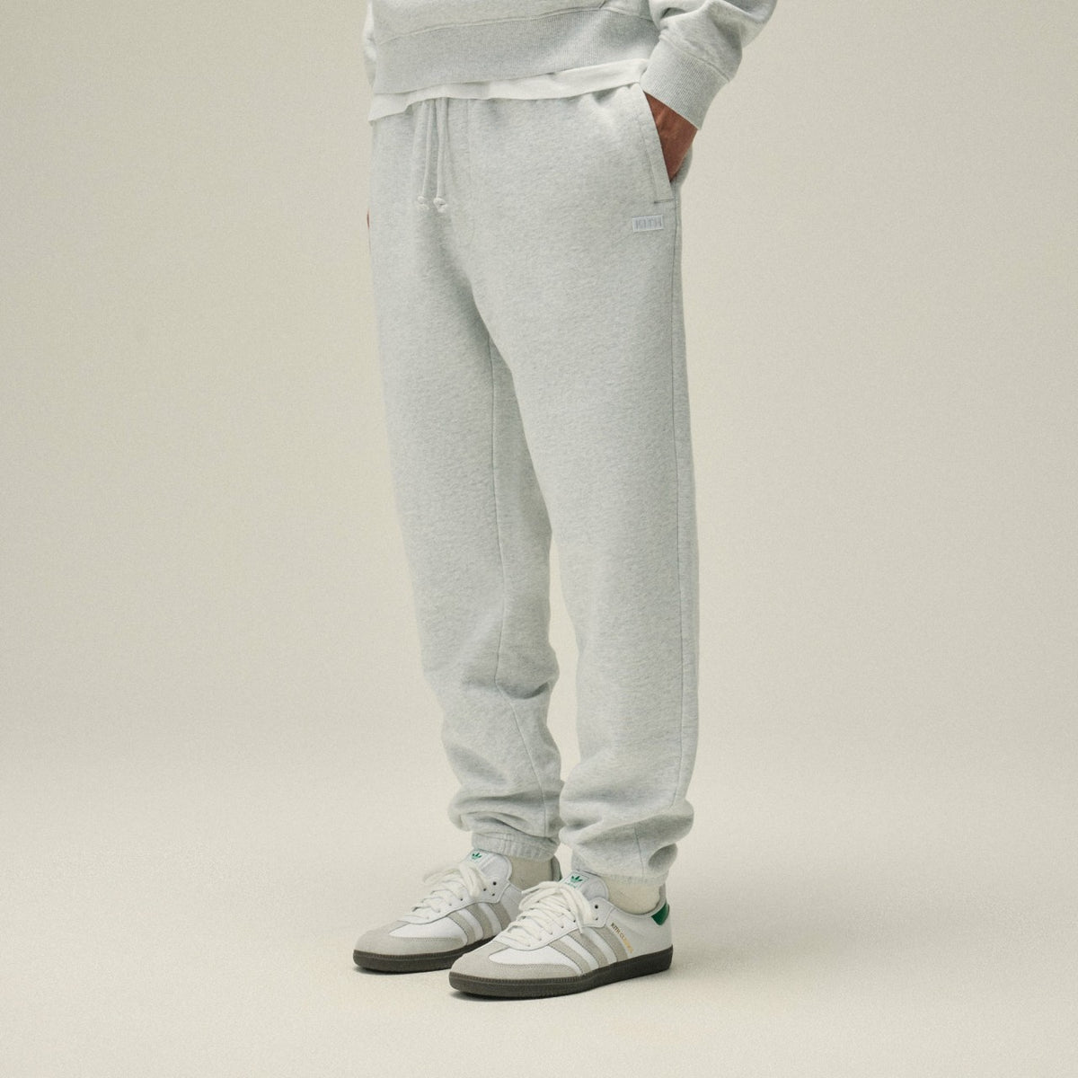 Kith Williams I Sweatpant - Light Heather Grey | Kith