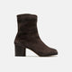 Dark Brown Suede