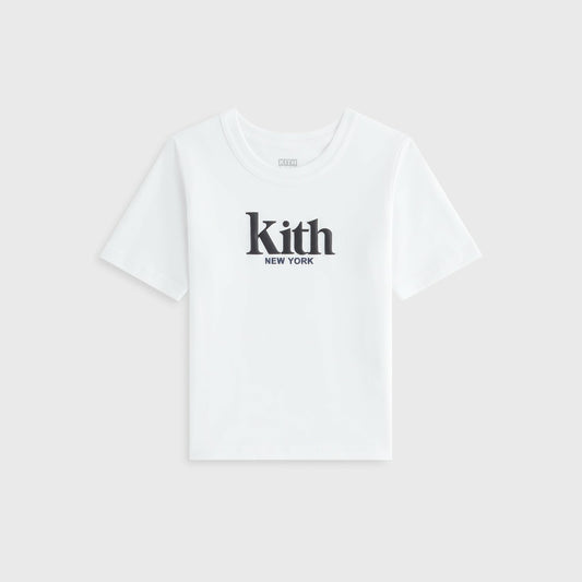 Kith Kids Classic Mott Tee - White | Kith