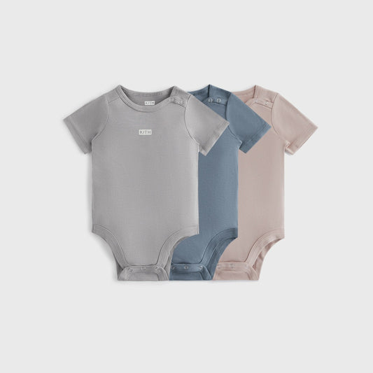 Kith Baby Palette 3-Pack Bodysuit - Argon | Kith