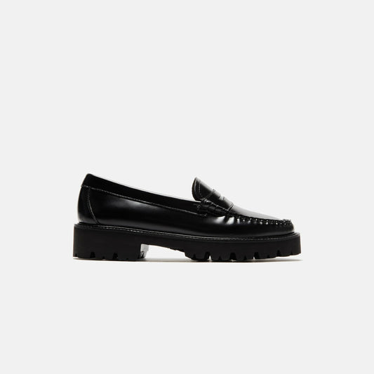 G.H. Bass WMNS Whitney Super Lug Weejun - Black | Kith